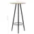Produktbild 4 för Barbord ek 60x107,5 cm MDF