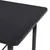 Produktbild 5 för Barbord svart 120x60x110 cm MDF