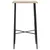 Produktbild 2 för Barbord ek 60x60x111 cm MDF
