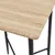 Produktbild 4 för Barbord ek 60x60x111 cm MDF