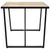 Produktbild 3 för Matbord ek 160x80x75 cm MDF
