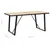 Produktbild 5 för Matbord ek 160x80x75 cm MDF