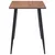 Produktbild 3 för Matbord brun 120x60x75 cm MDF