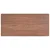 Produktbild 4 för Matbord brun 120x60x75 cm MDF