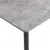 Produktbild 4 för Matbord grå 120x60x75 cm MDF