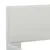Produktbild 6 för Sängram vit konstläder 100x200 cm