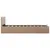 Produktbild 5 för Sängram hydraulisk förvaring cappuccino konstläder 100x200 cm