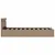 Produktbild 6 för Sängram hydraulisk förvaring LED ljusbrun konstläder 90x200 cm 