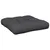 Produktbild 2 för Palldyna svart 60x60x12 cm tyg