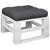 Produktbild 3 för Palldyna svart 60x60x12 cm tyg