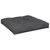 Produktbild 4 för Palldyna svart 80x80x12 cm tyg