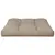 Produktbild 5 för Palldyna taupe 80x80x12 cm tyg