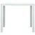 Produktbild 3 för Soffbord vit 78x78x74 cm HDPE träutseende