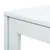 Produktbild 4 för Soffbord vit 78x78x74 cm HDPE träutseende