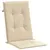 Produktbild 5 för Stolsdynor 2 st beige 120x50x3 cm tyg