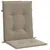 Produktbild 5 för Stolsdynor 4 st taupe 100x50x3 cm oxfordtyg