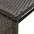 Produktbild 3 för Soffbord brun 70x40x38 cm konstrotting