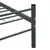 Produktbild 5 för Sängram grå metall 200x200 cm