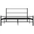 Produktbild 3 för Sängram svart metall 120x200 cm