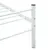 Produktbild 6 för Sängram vit metall 90x200 cm