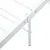 Produktbild 5 för Sängram vit metall 100x200 cm