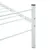 Produktbild 6 för Sängram vit metall 100x200 cm