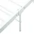 Produktbild 6 för Sängram vit metall 140x200 cm