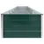 Produktbild 4 för Odlingslåda upphöjd galvaniserat stål 600x80x45 cm grön