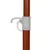 Produktbild 3 för Parasoll med stålstång 240 cm taupe