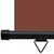 Produktbild 8 för Balkongmarkis 105x250 cm brun