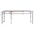 Produktbild 2 för Hopfällbart campingbord aluminium 180x60 cm