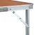 Produktbild 7 för Hopfällbart campingbord aluminium 180x60 cm