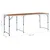 Produktbild 9 för Hopfällbart campingbord aluminium 180x60 cm