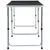Produktbild 4 för Hopfällbart campingbord grå aluminium 180x60 cm