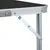 Produktbild 7 för Hopfällbart campingbord grå aluminium 180x60 cm