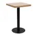 Produktbild 6 för Bistrobord ljusbrun 50x50 cm MDF