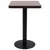 Produktbild 2 för Bistrobord mörkbrun 50x50 cm MDF