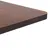 Produktbild 3 för Bistrobord mörkbrun 50x50 cm MDF