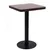 Produktbild 6 för Bistrobord mörkbrun 50x50 cm MDF