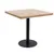 Produktbild 6 för Bistrobord ljusbrun 80x80 cm MDF