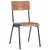 Produktbild 2 för Matstolar 6 st brun plywood