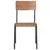 Produktbild 3 för Matstolar 6 st brun plywood