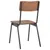 Produktbild 4 för Matstolar 6 st brun plywood