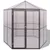 Produktbild 2 för Växthus aluminium 240x211x232 cm