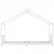 Produktbild 4 för Barnsäng vit massiv furu 90x200 cm