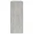 Produktbild 5 för Skänk betonggrå 110x30x75 cm spånskiva