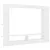 Produktbild 2 för Tv-bänk vit 152x22x113 cm konstruerat trä