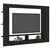 Produktbild 3 för Tv-bänk svart 152x22x113 cm konstruerat trä