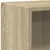 Produktbild 8 för Bokhylla sonoma-ek 40x24x75 cm konstruerat trä
