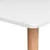 Produktbild 4 för Barbord vit 120x60x105 cm